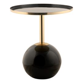 Kovový kulatý odkládací stolek ø 40 cm Mila – Leitmotiv