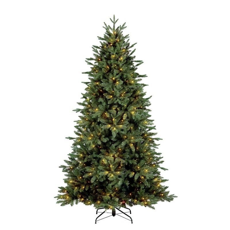 Zelený vánoční stromek s led světýlky Christmas Tree - Ø 162*300cm Clayre & Eef - LaHome - vintage dekorace