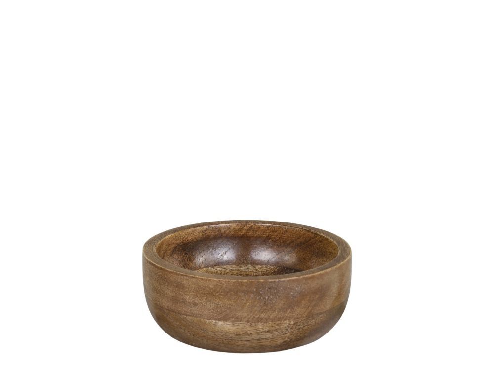 Dřevěná servírovací miska z mangového dřeva Tours Bowl - Ø 12*5 cm/ 250ml Chic Antique - LaHome - vintage dekorace