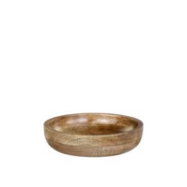 Dřevěná servírovací miska z mangového dřeva Tours Bowl - Ø 20*5 cm/ 750ml Chic Antique