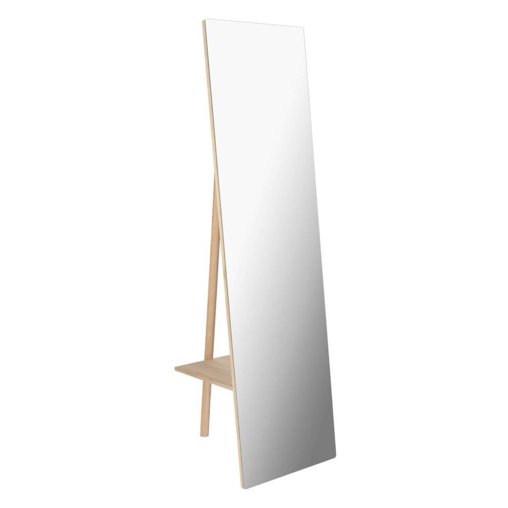 Stojací zrcadlo s dřevěným rámem 45x160 cm Keisy – Kave Home - Bonami.cz