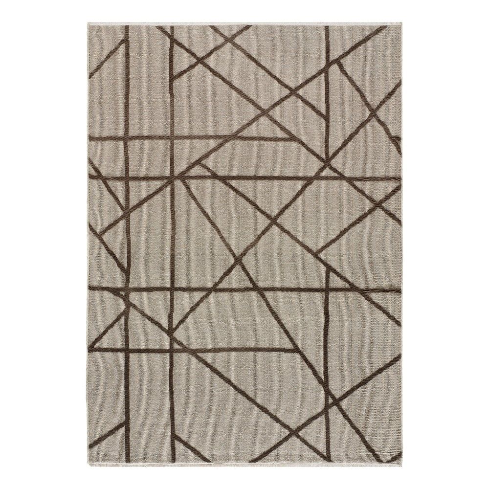 Světle hnědý koberec 80x150 cm Lux – Universal - Bonami.cz