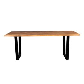Jídelní stůl s deskou z akácie 90x200 cm Aka – Dutchbone