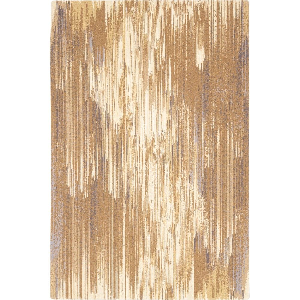 Béžový vlněný koberec 133x180 cm Nova – Agnella - Bonami.cz