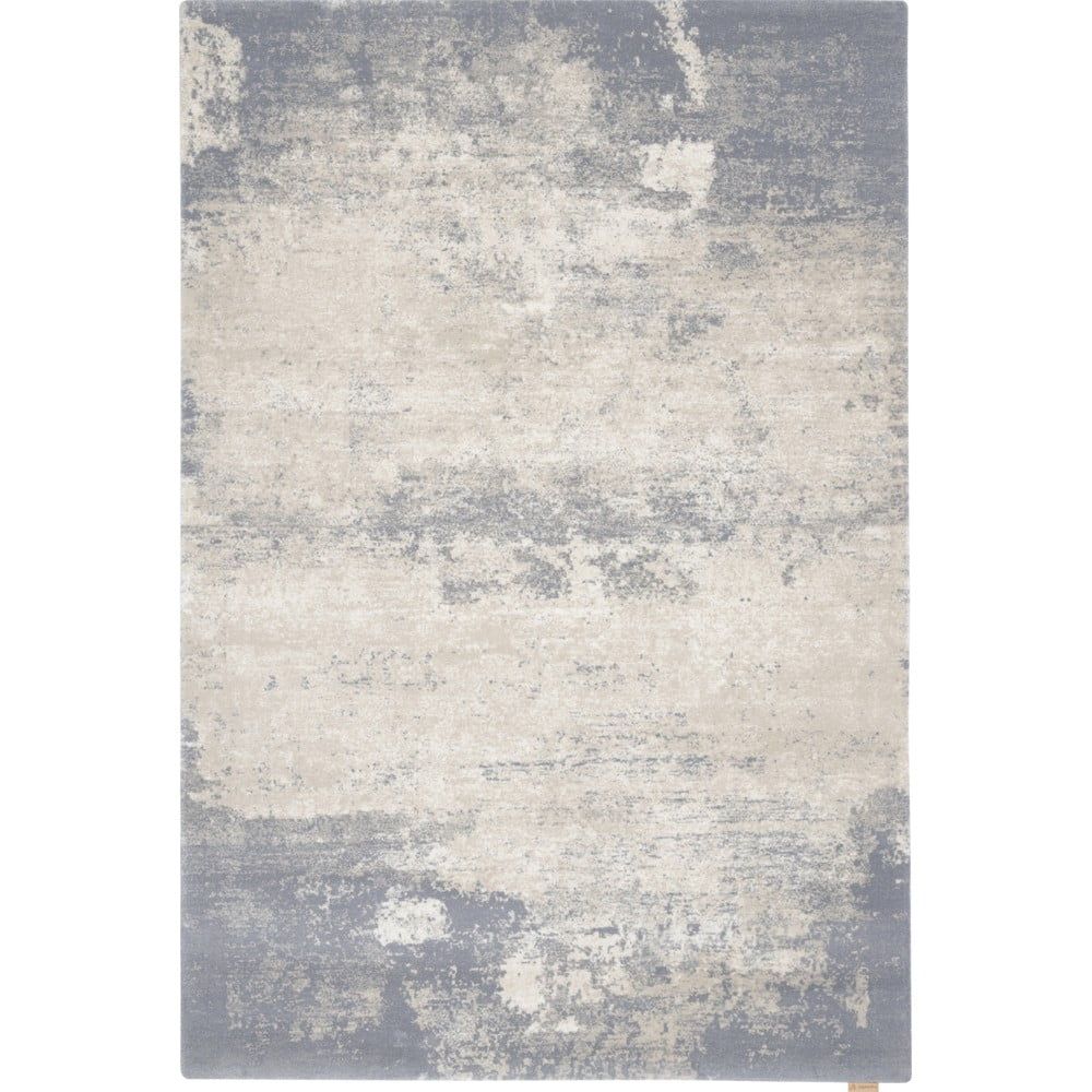 Krémovo-šedý vlněný koberec 160x240 cm Bran – Agnella - Bonami.cz
