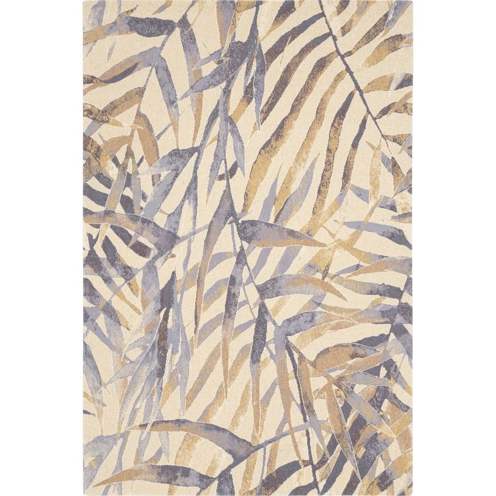 Béžový vlněný koberec 133x180 cm Florid – Agnella - Bonami.cz