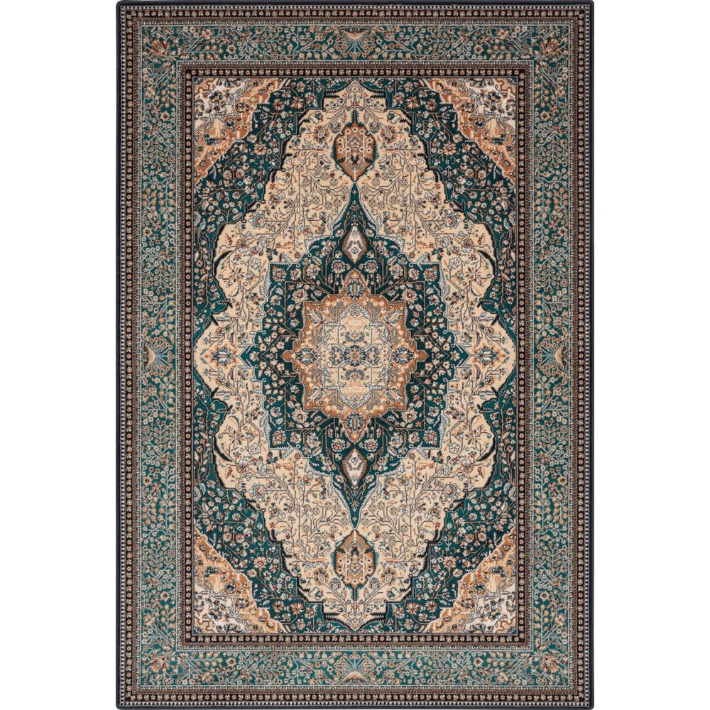 Zelený vlněný koberec 200x300 cm Charlotte – Agnella - Bonami.cz