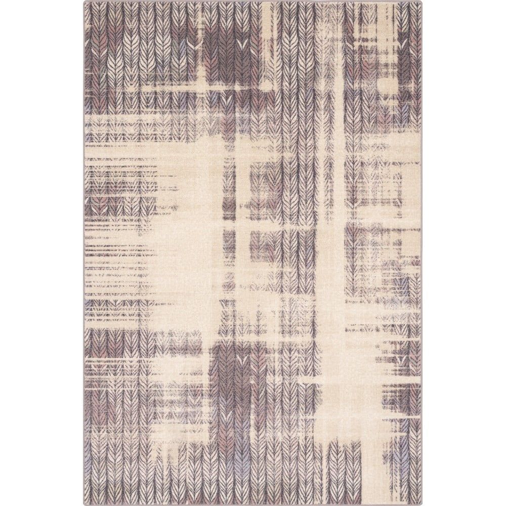 Béžový vlněný koberec 160x240 cm Braids – Agnella - Bonami.cz