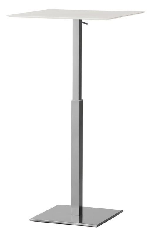 PEDRALI - Stolová podnož INOX 4406 H - výška 73-115,5 cm DS - 
