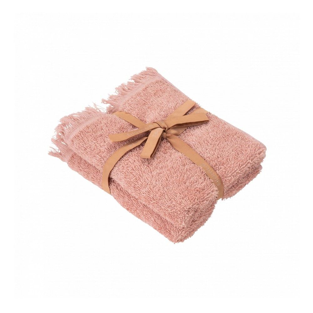 Růžové bavlněné ručníky v sadě 2 ks 30x50 cm FRINO – Blomus - Bonami.cz