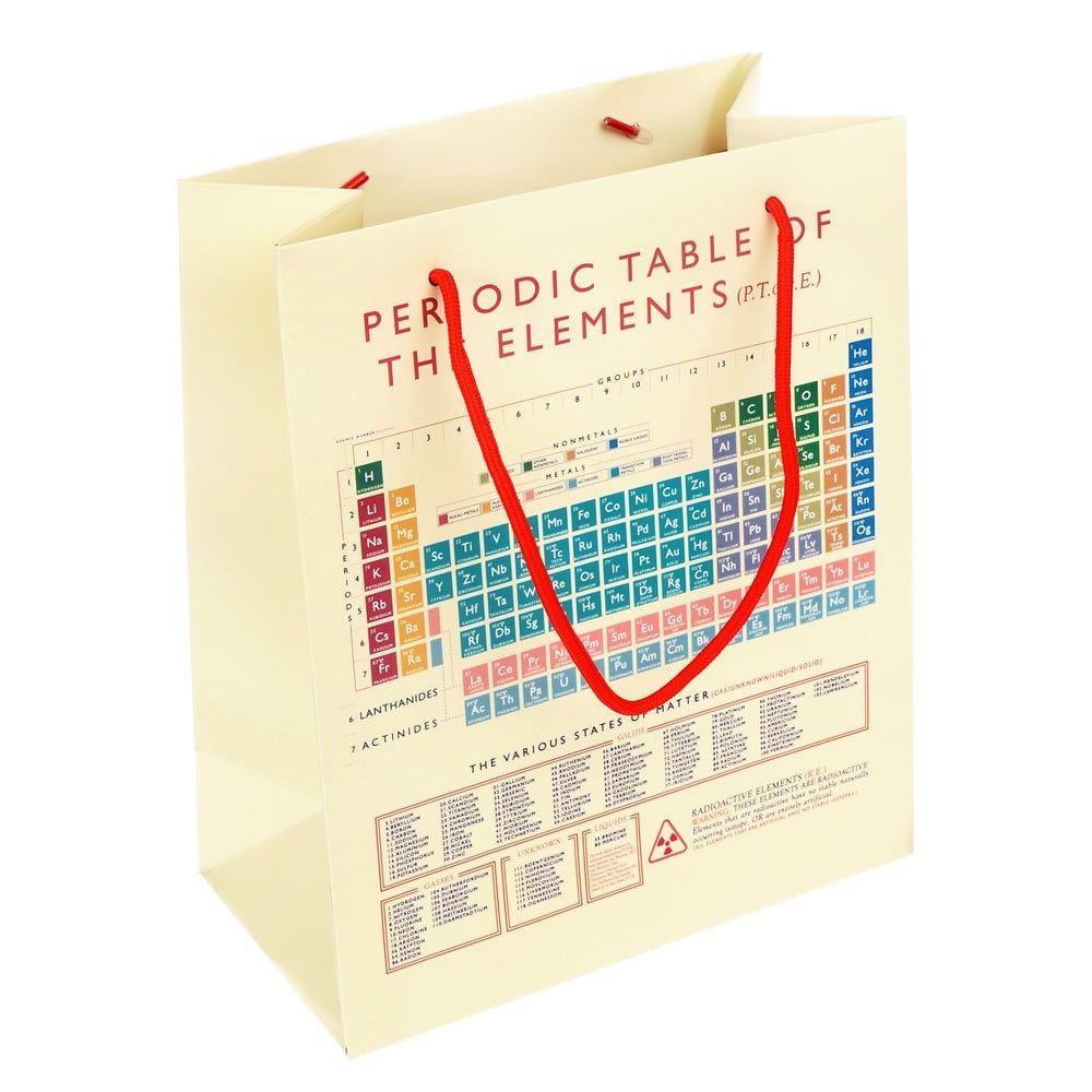 Dárková taška 19x23 cm Periodic Table – Rex London - Bonami.cz