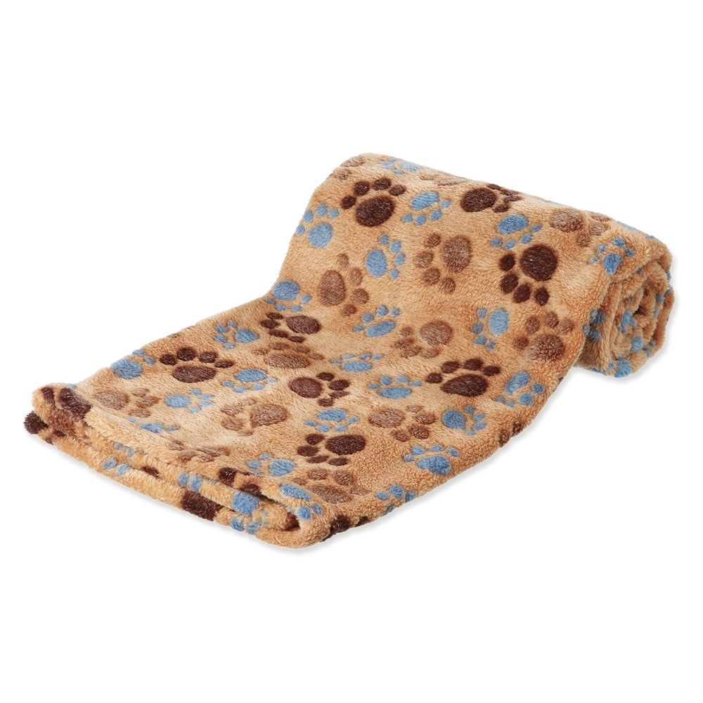 Béžová fleecová deka pro domácí mazlíčky 100x150 cm Trixie Laslo – Plaček Pet Products - Bonami.cz
