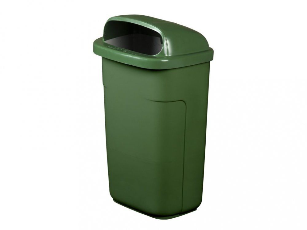 Odpadkový koš CLASSIC 50 l, zelená - NP-DESIGN, s.r.o.