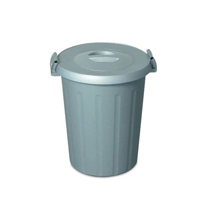 Odpadkový koš na tříděný odpad OKEY 25 l, šedá - NP-DESIGN, s.r.o.