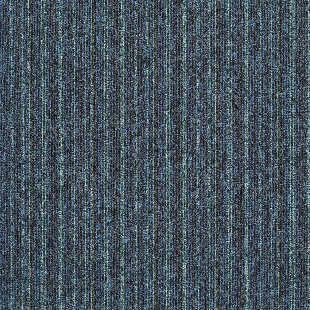 Balta koberce Kobercový čtverec Sonar Lines 4583 modrozelený - 50x50 cm - Mujkoberec.cz