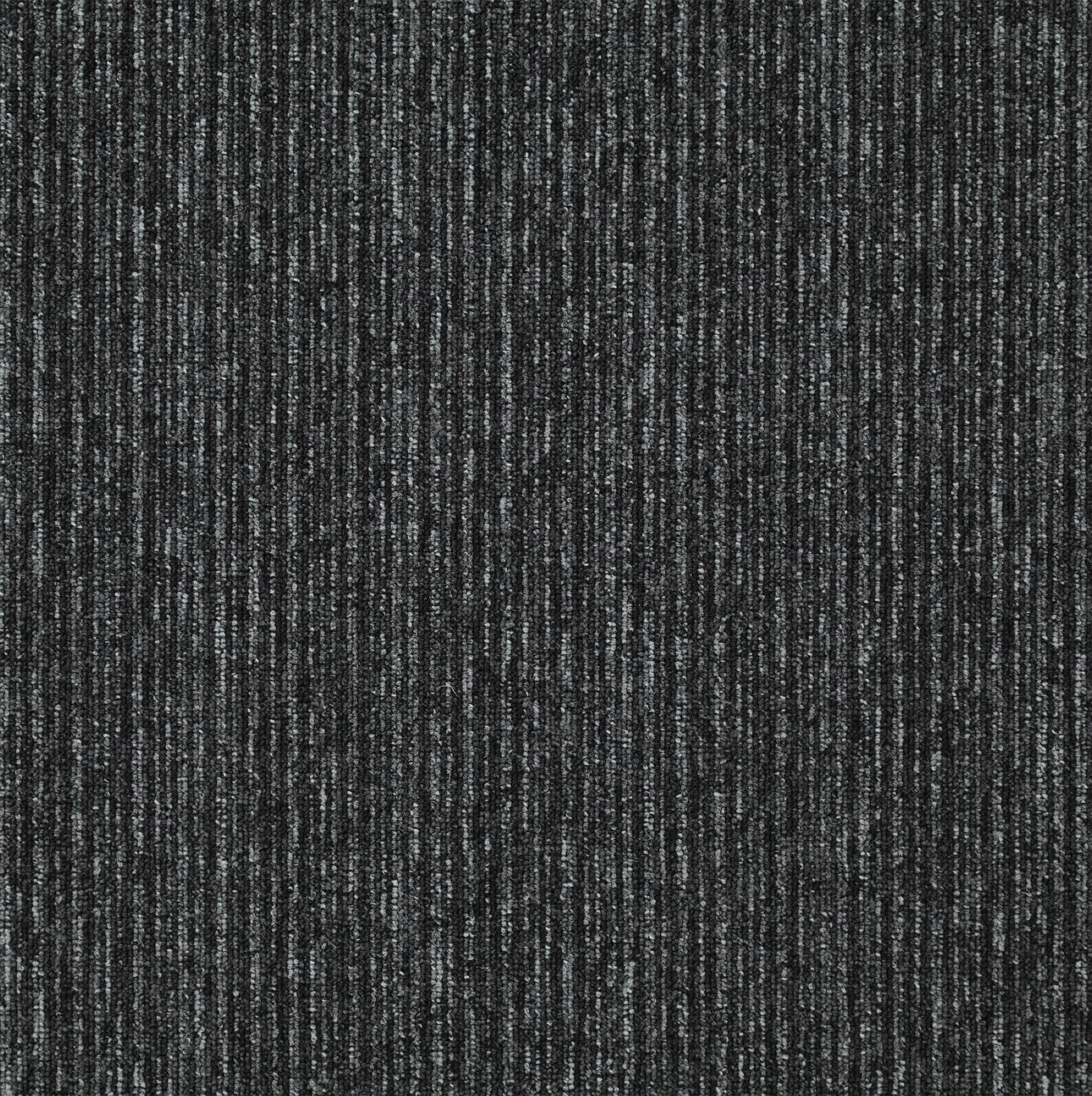Balta koberce Kobercový čtverec Sonar Lines 4178 černý - 50x50 cm - Mujkoberec.cz