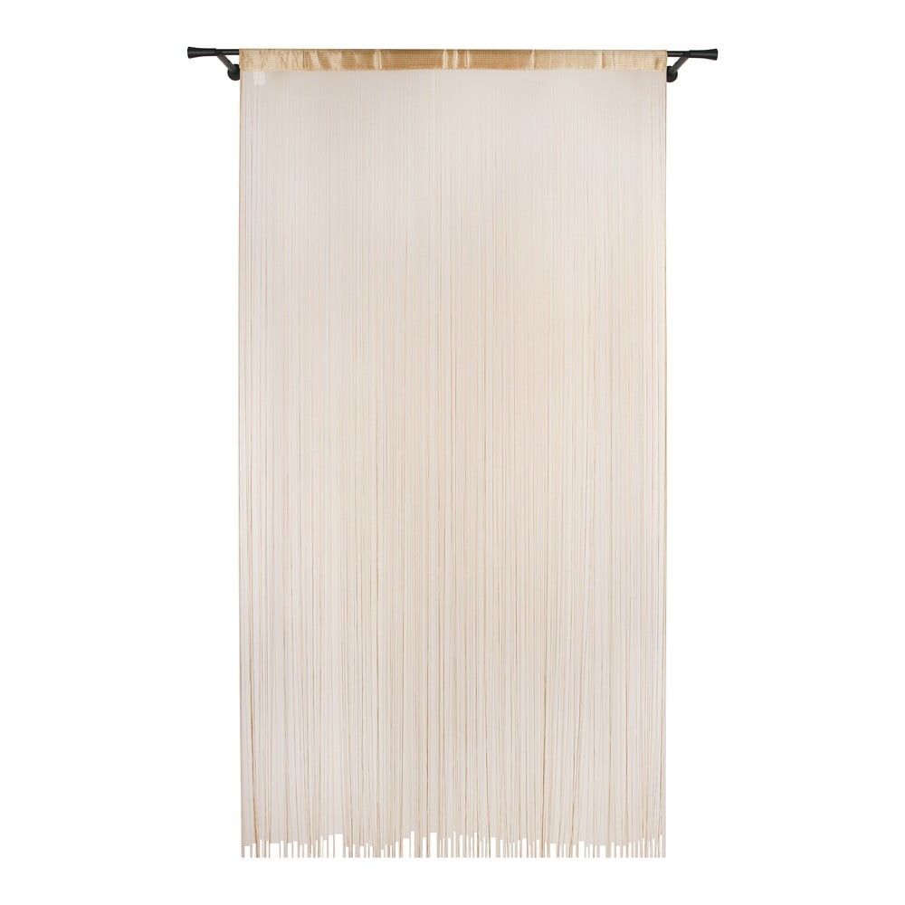 Záclona ve zlaté barvě 140x285 cm String – Mendola Fabrics - Bonami.cz
