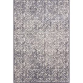 Šedý vlněný koberec 200x300 cm Moire – Agnella Bonami.cz