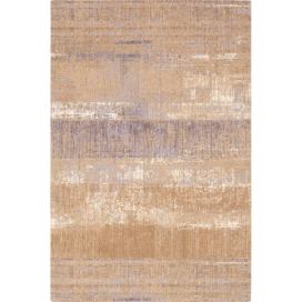 Hnědý vlněný koberec 100x180 cm Layers – Agnella Bonami.cz