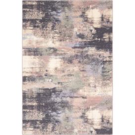 Světle růžový vlněný koberec 133x180 cm Fizz – Agnella