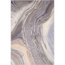 Šedý vlněný koberec 160x240 cm Agate – Agnella
