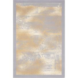 Béžovo-šedý vlněný koberec 100x180 cm Stratus – Agnella Bonami.cz