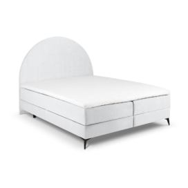 Světle šedá boxspring postel s úložným prostorem 160x200 cm Sunrise – Cosmopolitan Design