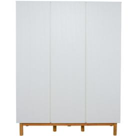 Bílá lakovaná skříň Quax Mood 196 x 152 cm