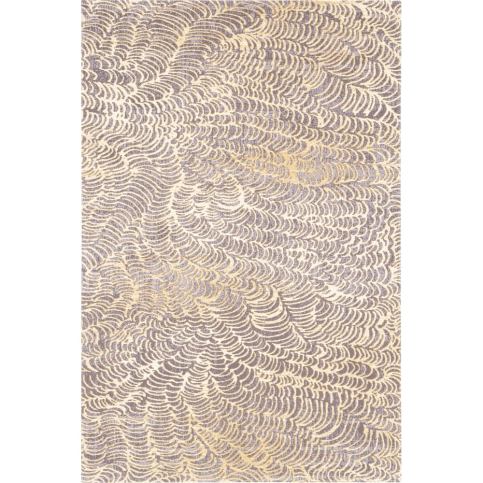 Béžový vlněný koberec 200x300 cm Koi – Agnella Bonami.cz