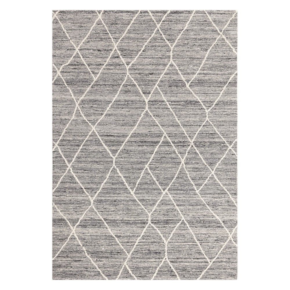 Šedý vlněný koberec 160x230 cm Noah – Asiatic Carpets - Bonami.cz