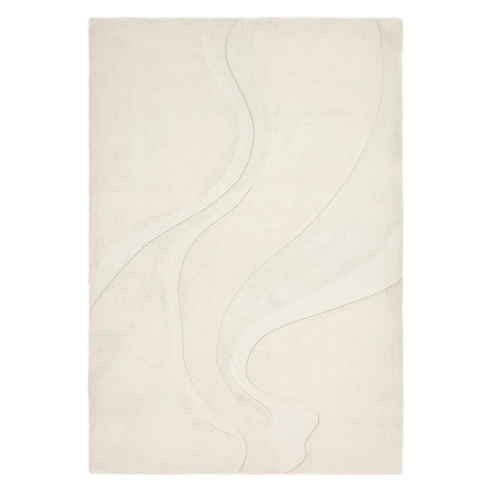 Bílý vlněný koberec 120x170 cm Olsen – Asiatic Carpets - Bonami.cz