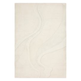 Bílý vlněný koberec 120x170 cm Olsen – Asiatic Carpets Bonami.cz