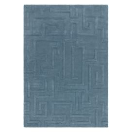 Modrý vlněný koberec 160x230 cm Maze – Asiatic Carpets Bonami.cz