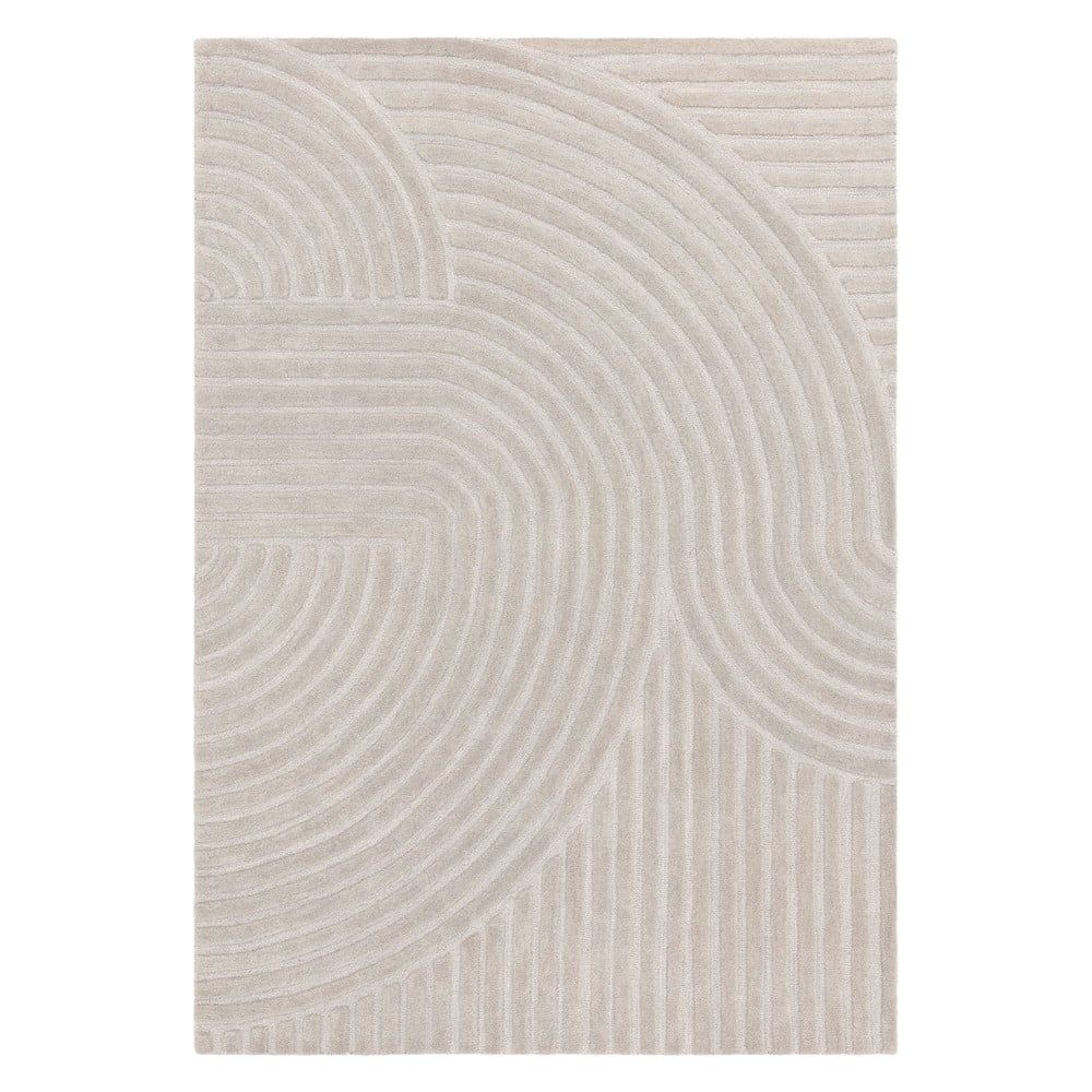 Světle šedý vlněný koberec 120x170 cm Hague – Asiatic Carpets - Bonami.cz