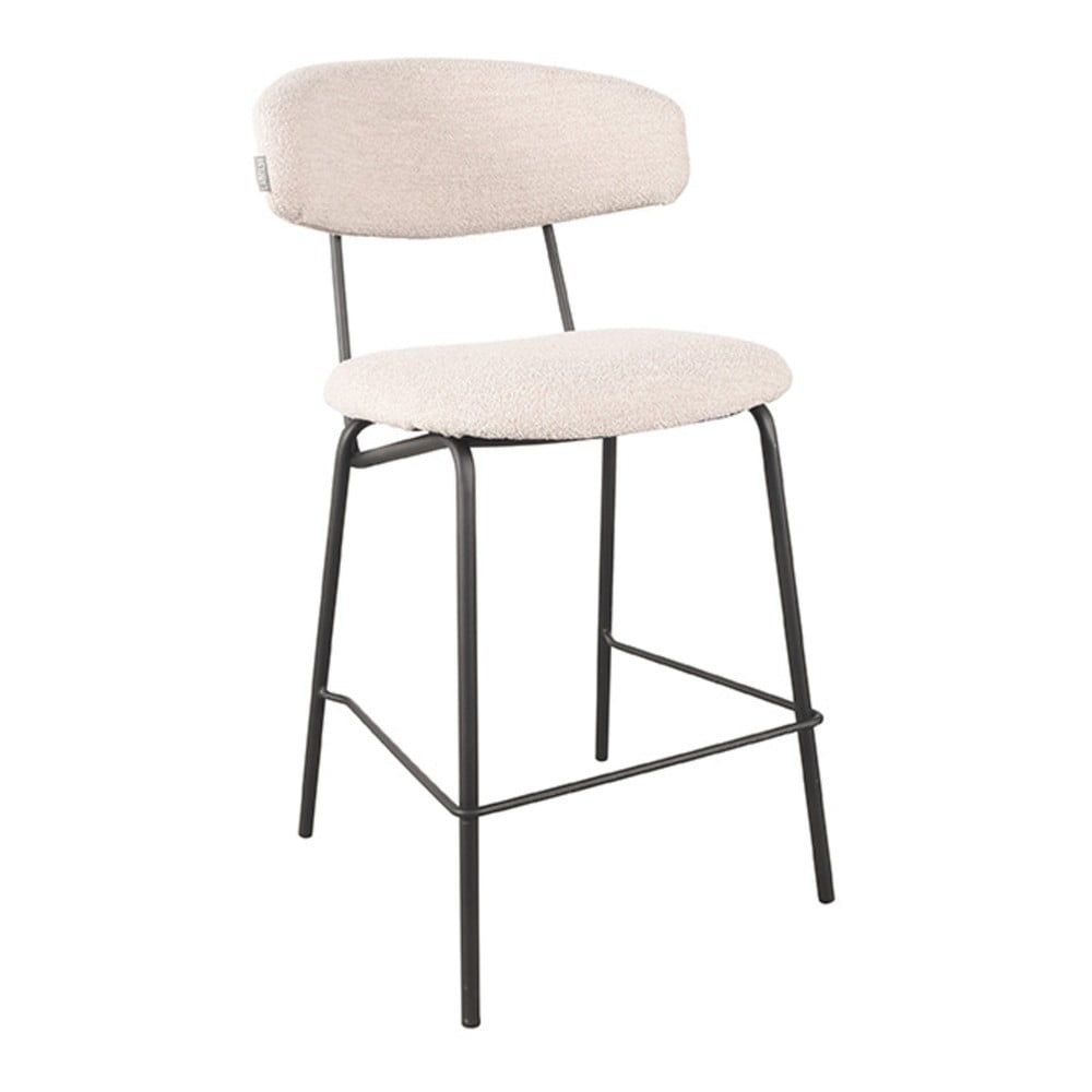 Krémové barové židle v sadě 2 ks 95 cm Zack – LABEL51 - Bonami.cz