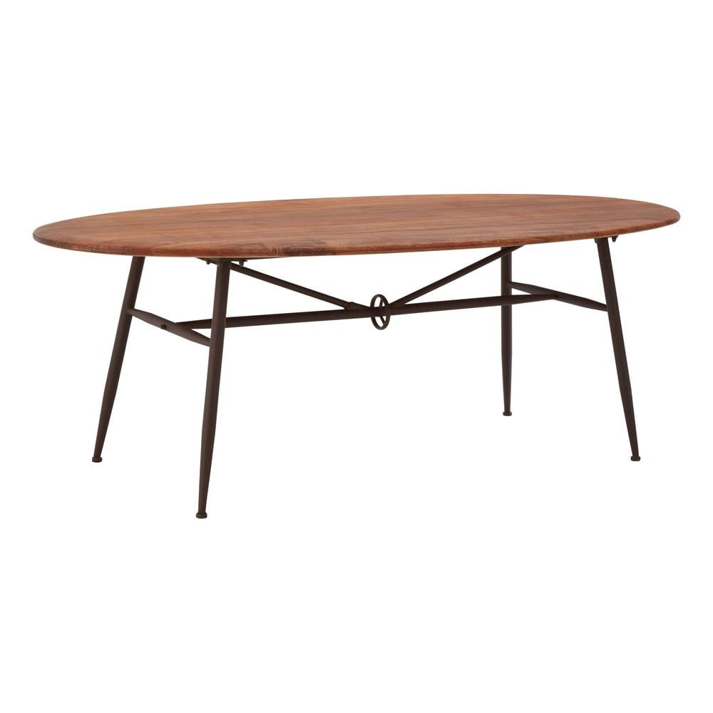 Jídelní stůl z ořechového dřeva 104x219 cm New Foundry – Premier Housewares - Bonami.cz