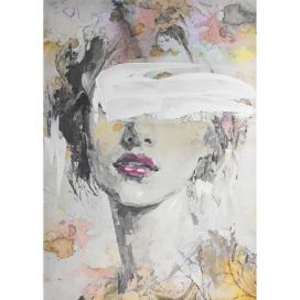 Obraz s ručně malovanými prvky 70x100 cm Emily – Styler