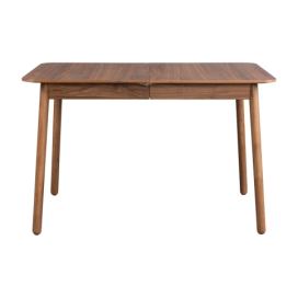 Rozkládací jídelní stůl s deskou v dekoru ořechového dřeva 80x120 cm Glimps – Zuiver