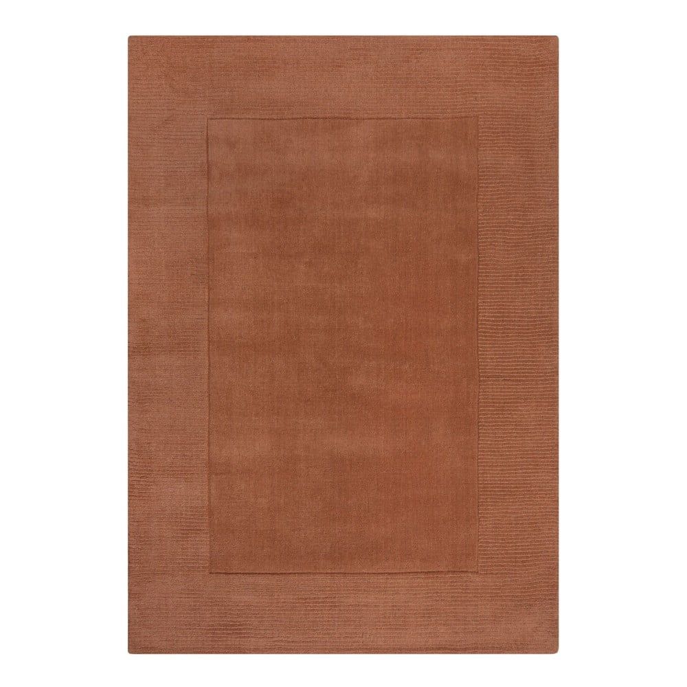 Vlněný koberec v cihlové barvě 160x230 cm – Flair Rugs - Bonami.cz