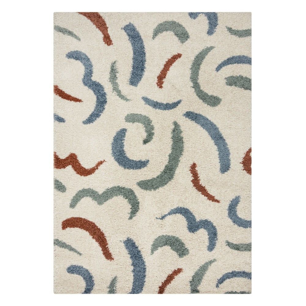 Krémový koberec 200x290 cm Squiggle – Flair Rugs - Bonami.cz