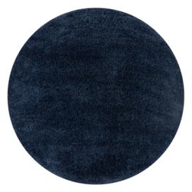 Tmavě modrý kulatý koberec ø 133 cm – Flair Rugs Bonami.cz