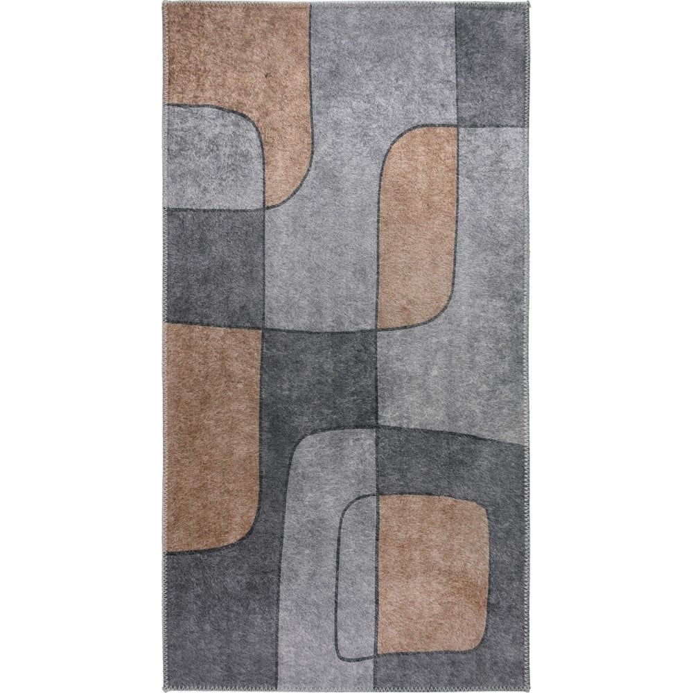 Šedý pratelný koberec 120x160 cm – Vitaus - Bonami.cz