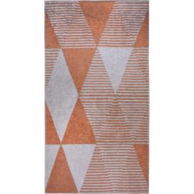 Oranžový pratelný koberec 50x80 cm – Vitaus