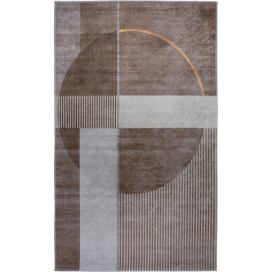 Světle hnědý pratelný koberec 50x80 cm – Vitaus Bonami.cz