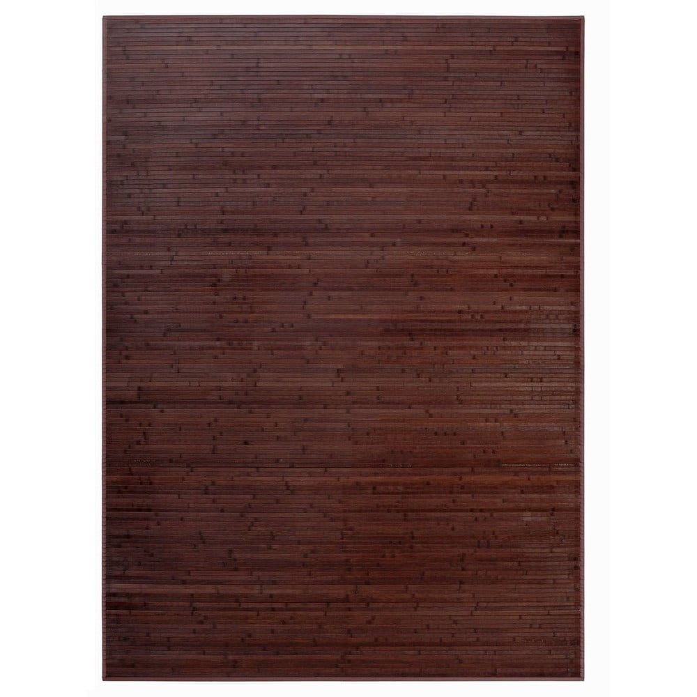 Tmavě hnědý bambusový koberec 180x250 cm – Casa Selección - Bonami.cz