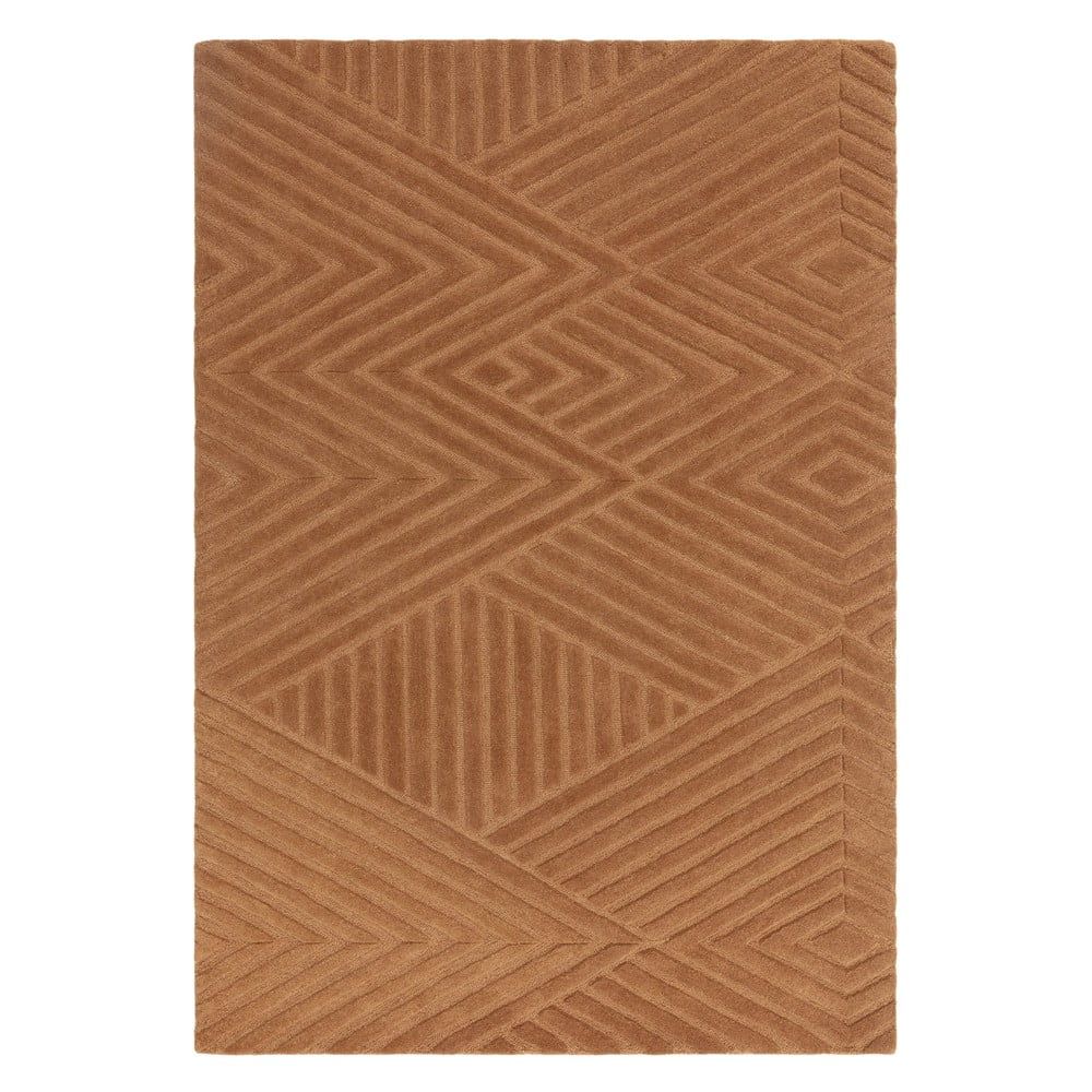 Vlněný koberec v cihlové barvě 160x230 cm Hague – Asiatic Carpets - Bonami.cz
