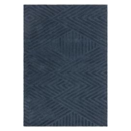 Tmavě modrý vlněný koberec 160x230 cm Hague – Asiatic Carpets Bonami.cz