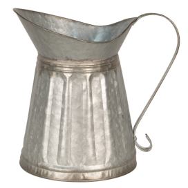 Zinkový antik dekorativní plechový džbán - 30*22*29 cm Clayre & Eef LaHome - vintage dekorace