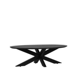 LABEL51 Konferenční stolek ZION 130x70cm černý