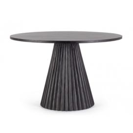 BIZZOTTO Jídelní stůl ORISSA 120 cm černý